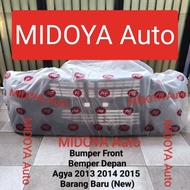 bumper front bemper depan agya 2013 2014 2015 barang baru new