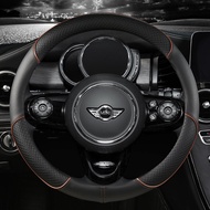 Microfiber Leather Car Steering Wheel Cover For MINI Cooper R50 R55 R56 F57 Clubman Countryman Clubv