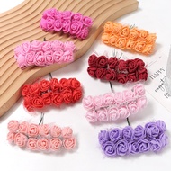 Minin Rose Bouquet Foam Artificial Flower Wedding Party Home Decoration Fake Rose Bouquet