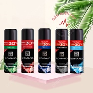 Xịt Khử Mùi Romano Equity/Classic/Force/Attitude/Gentleman 195ml