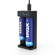 XTAR MC2 Plus 鋰電池 USB 1A*2 充電器 強光手電筒 鋰電池 智能充電器