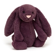 JELLYCAT Bashful Plum Bunny Medium BAS3PLUM