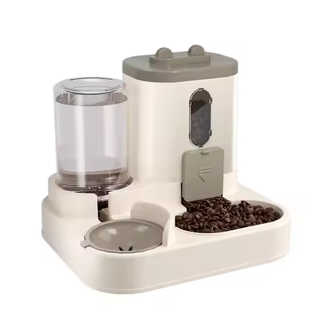 2in 1 Cat Food Dispenser Water and Food Integrated Fully Automatic Cat Food Feeding and Water Dispen