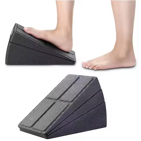 Yoga Foam Wedge Block 3-Piece Yoga Foam Wedge Anti Slip Wedge Block Leg Stretcher And Fascia Stretch