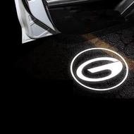 2pcs LED Car Door Lights Welcome Projector Courtesy Ghost Shadow Lamp Accessories for Trumpchi Logo 
