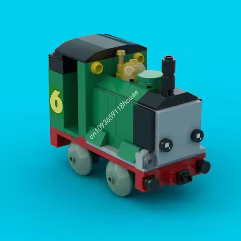 147pcs MOC Percy Thomas Friends Brickheadz Model Building Blocks Architecture Birthday Toys Educatio