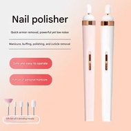 Electric Nail Drill Machine Kit Manicure Drill Nail Art Pen File Nail Tools Grinding Rechargeable Po