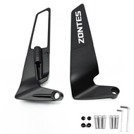 For Zontes G1 125 ZT125 G1 ZT125U ZT 125 U ZT 310R 310X ZT310R 310M Motorcycle CNC rearview mirror f