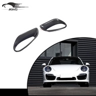 Dry Carbon Fiber Side fender Air Intake Scoops vents for Porsche 911 991 Turbo S 2-Door 2014-2016