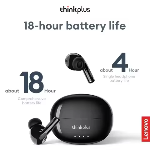Lenovo LP5 PRO Wireless Bluetooth 5.4 Earphones TWS HiFi Sound Gaming Earbuds LP5Pro Sport headset L