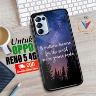 Case Oppo Reno 5 4g Victory Motif Advtr Hp Casing Softcase Glossy Hard