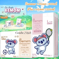 tã bỉm dán quần bemom hàn quốc phiên bán summer/plus từ 3-22kg s/m/l/xl/xxl