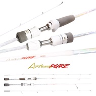 【In stock】new Artemis pure ul fishing rod 1.5m/1.68m/1.8m/1.98m ultralight spinning rod baitcasting 