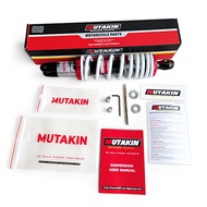 MUTAKIN โช้คหลังเว แท้ โช๊คแก๊ส MIO QBIX FINO Scoopy CLICK150 AEROX NMAX CLICK125 GT125 275/295/305/
