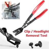 car door panel bumper clip fastener removal head light remover tool car rivet clip prying plier klip playar pembuka