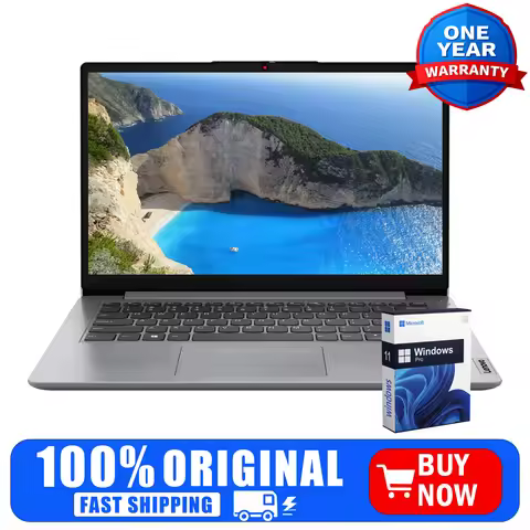 Lenovo 14" Business Laptop,Intel Celeron N4020,4GB RAM,384GB Storage(128GB eMMC+256GB SD Card),Cloud