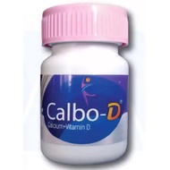 READY STOCK Vitamin D3 CALBO D 30 TABLETS POT