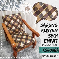 Sarung Kusyen Segi Empat (SIZE JKR / STD) 1ZIPPER 14 pcs Cushion Cover Square (SIZE JKR / STD) 1ZIPPER 14 pcs