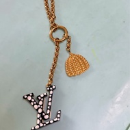 Lv & 草間彌生聯名南瓜系列黑白長 項鏈