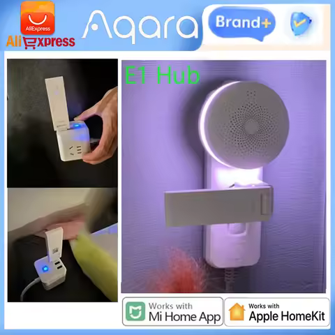 Aqara E1 Hub Zigbee 3.0 USB Smart Gateway aqara Hub Wireless Zigbee Connect Control Remote For Mijia