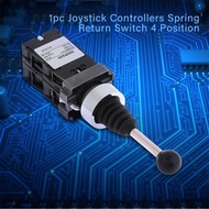 kkmoon-My JOYSTICK CONTROLLERS SPRING RETURN SWITCH 4 POSITION CONTROL BLACK FOR INDUSTRIAL WORKERS