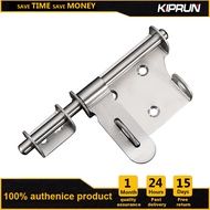 [Ready stock] KIPRUN  Durable Hardware Stainless Steel Lock Door Latch Practical Home Staple Slide Bolt Anti-theft Safety Trumpet Hasp door bolts gate lock bolts wholesale