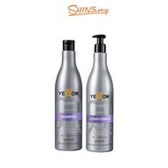 Yellow Vegan Silver Shampoo/Conditioner 500ml [YEW5924/YEW5925]