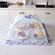 Square Small Dish Cover Household Foldable Dish Cover Food Cover Meal Cover Fruit Cover Coffee Table Cover Dining Table