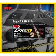 RK TAGASAGO 428 KLO O RING GOLD / BLACK CHAIN RK428 122L 132L ORING