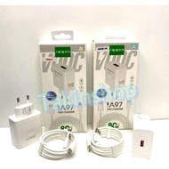 (Moza) Charger Travel Charger/ Oppo A97 80w Fast Charging Charger/ Oppo 1usb Supervooc A97 80W type-