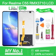 Original LCD For REALME C55/ 11x/ Narzo N55/ OPPO A98 5G/ A58 4G LCD Display Touch Screen Replacemen