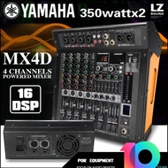 Yamaha Mx4D Mixer Audio 4 Channel Power Mixer Amplifier 350Watt X2