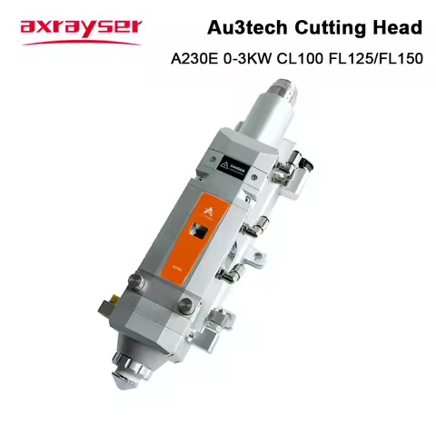 Au3tech A230e 3kw Electric Focus Laser Cutting Head Automatic for Cnc Metal Cutting Machine
