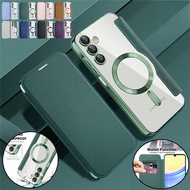 For Samsung Galaxy A55 A35 A15 A05S A05 4G 5G Magnetic Leather Flip Case Wallet Cover