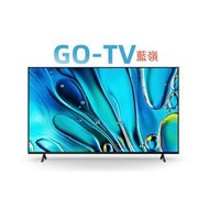 【GO-TV】SONY 65型 (Y-65S30) X1 4K HDR Google TV 限區配送