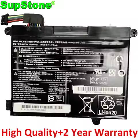 SupStone FPB0352S FPCBP578 Laptop Battery For Fujitsu UH-X CP785911-01 2IN0/60/80