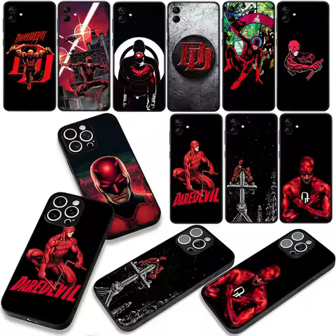 Daredevil Marvel Wallpaper Cover Phone Case for Xiaomi Redmi Note 14 12 13 ProPlus A3 Pro Plus 12C 1