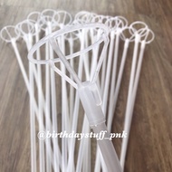 70cm PVC Balloon Stick 1pc Foil Balloon Stick/ Clear Balloon Stick/ Clear Balloon Stick 1pc