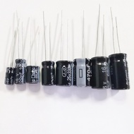 20PCS 35V-470uF aluminum electrolytic capacitor 4V 10V 16V 25V 35V 100UF 220UF 330UF 470UF 680UF 100
