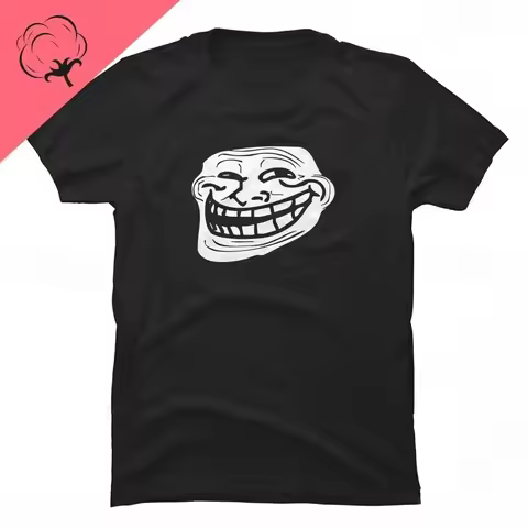 Troll Face Problem Meme T Shirt Problem Troll Meme Face Pro Ace Pr Ny Me Funny Cotton Tees