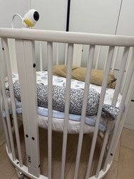 Stokke Sleepi 嬰兒床連extension 