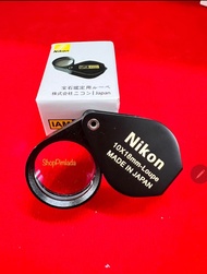กล้องส่องพระ(สินค้าพร้อมส่ง) Nikon 10x18mm - Loupe MADE IN JAPAN