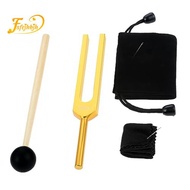 528 Hz Tuning Fork, Gold  Tuning Forks 528 Hz for Healing, Musical Instrument, Meditation, Relaxatio