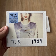 CD ซีดีเพลง Taylor Swift -1989  CD Album Slipcase US (มือหนึ่ง แท้ซีล)
