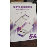 Fastcharging Tepsi Charger Cable 5A Charger Cable 5A Cable Type C Cable Type C Cable 5amper Data Cab