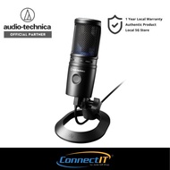 Audio-Technica AT2020USB-X USB-C Output, Touch Control, Studio-Quality Sound(1 Year Local Warranty)