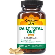 Country Life Daily Total One Multivitamin, Iron Free Once a Day Multivitamin & Multimineral Complex,