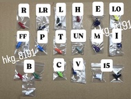 全新Beyblade X 軸心R/LR/L/E/J/H/FB/LO/UN/Nr/M/T/WB/B/F/P/DB爆旋陀螺 武士/神杖/鯊魚/鳳凰/煉獄下界/蒼龍神劍/爆刃/突擊/左龍/左膠龍/銀狼/ux