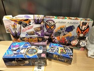 千騎有劍 Kamen rider dx 幪面超人 假面騎士 千騎 時王 未來 zio  fourze meteor bandai zero one dx 變身腰帶 變身器 劍 武器 拉打