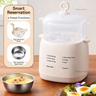 Multifunctional Smart Egg Cooker | 6-in-1 Egg Boiler | Touch Control with Timer & Reservation